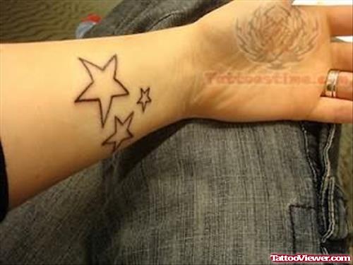 Cool Girls Star Tattoo