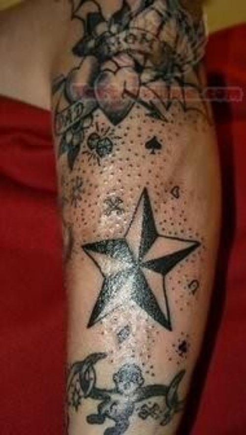 Awesome Star Tattoo
