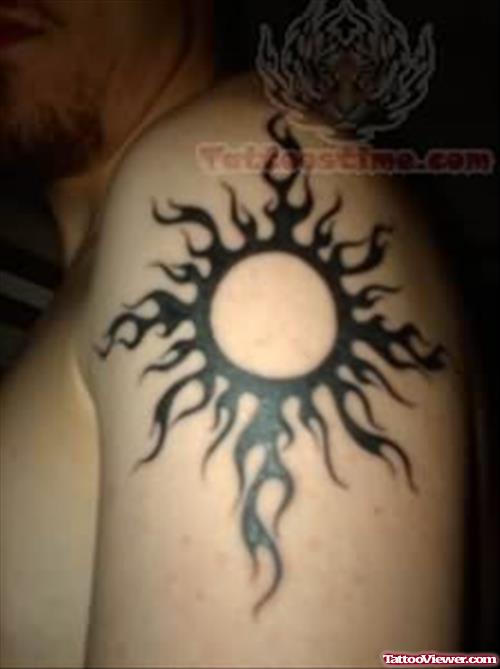 Sun Tattoo Design For Sleeve