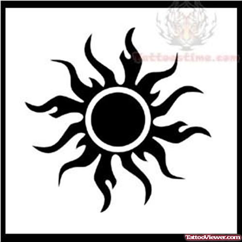 New Sun Tattoos Design