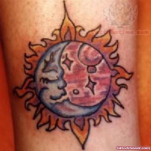 A Hot Sun Tattoo
