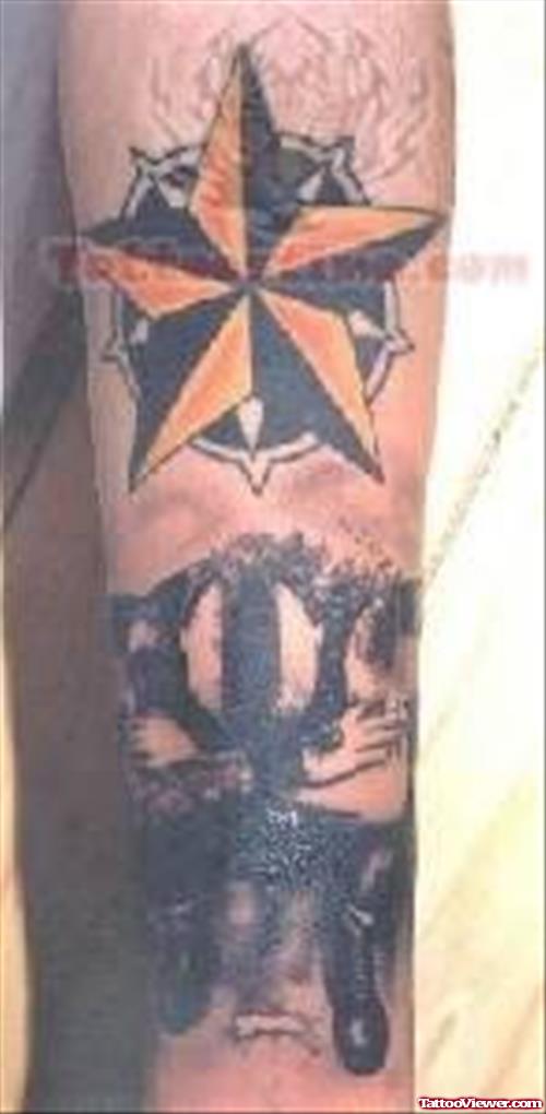 Star Symbol Tattoo