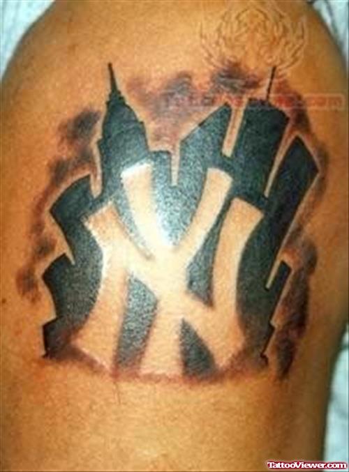 The Yankees Symbol Tattoo