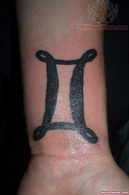 Gemini Symbol Tattoo