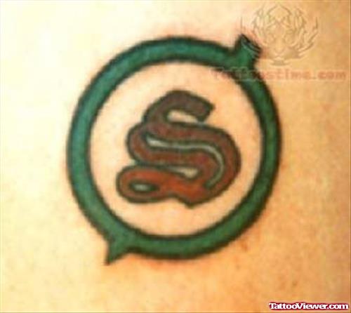 S Symbol Tattoo