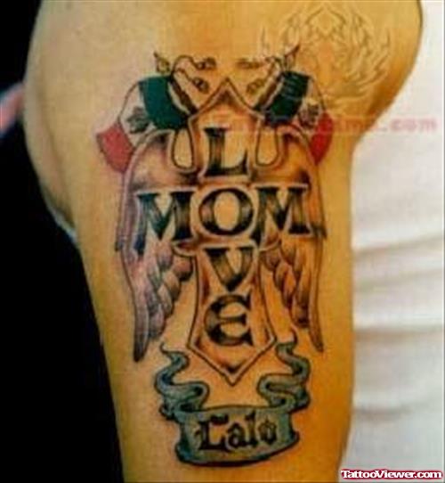 Love Mam Symbol Tattoo