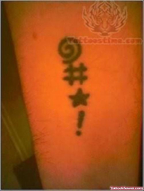 Nice Symbols Tattoos