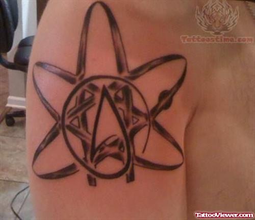 Atheist Tattoo on Arm