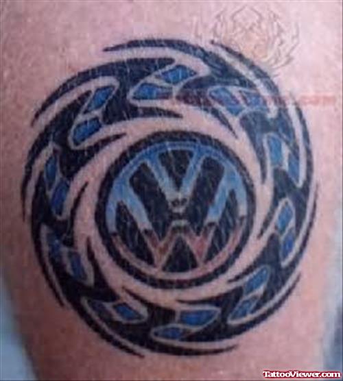 Car Company Symbol Tattoo