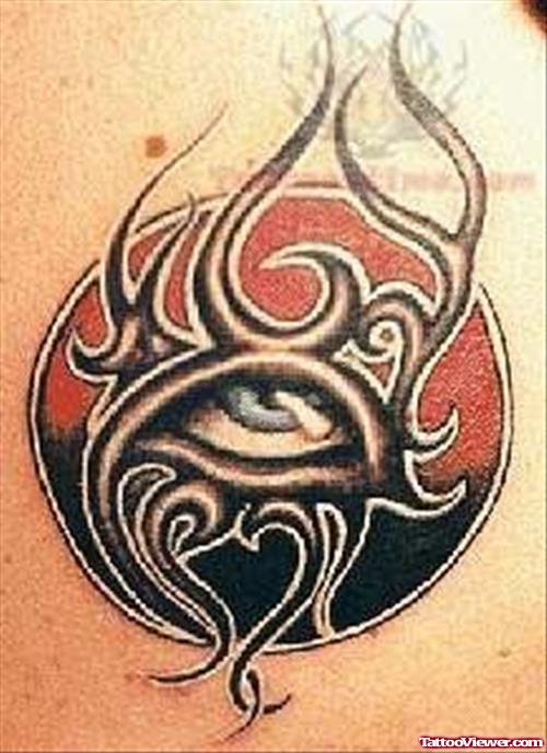 Blue Eye Symbol Tattoo