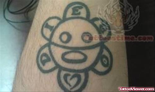 Taino Sun New Style Tattoo