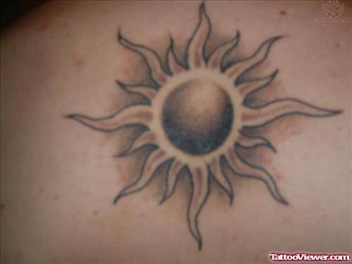 Taino Sun Tattoo Design For Men