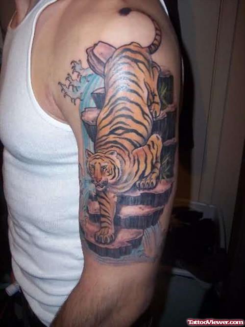 Tiger Custom Tattoo Artist
