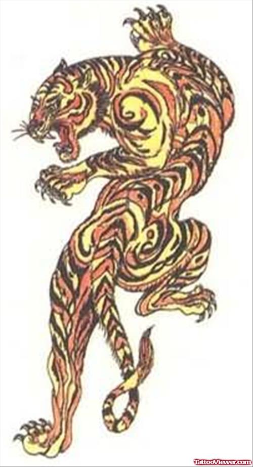 Tattoos Designs From Tiger Category