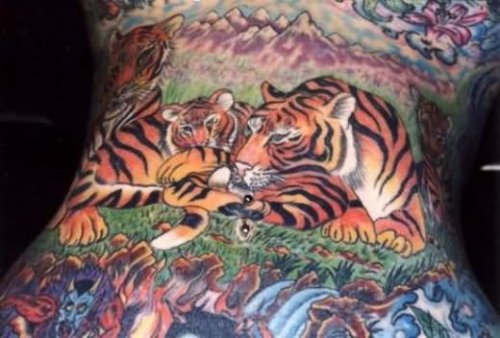 Amazing Tiger Tattoos