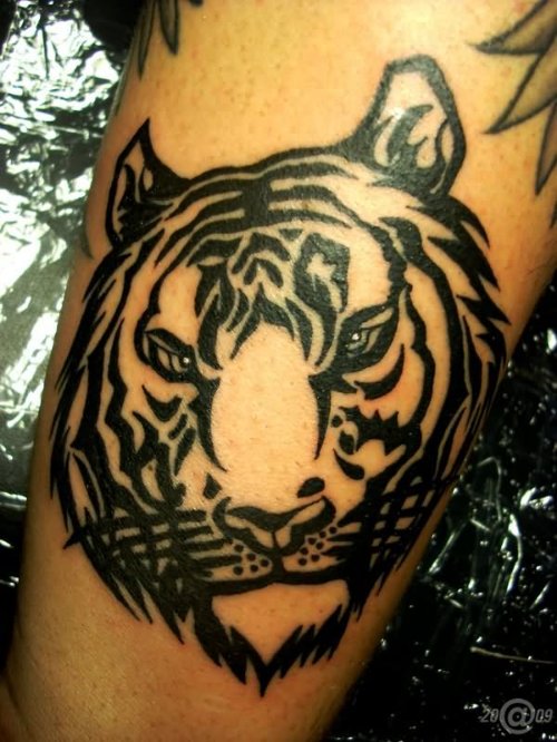 Borneo Tiger Tattoo