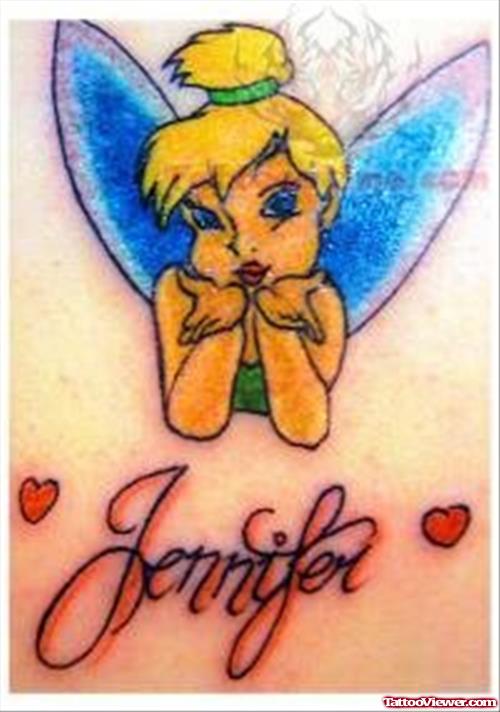 Tinkerbell Jennifer Tattoo