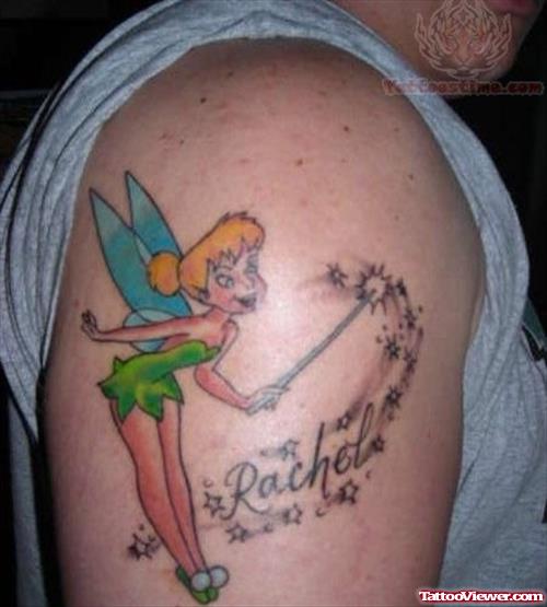 Big Tinkerbell Tattoo