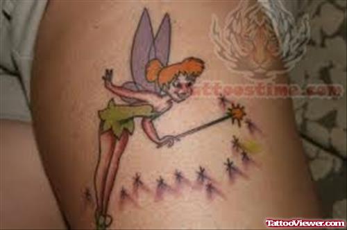 Tinkerbell Amazing Tattoo