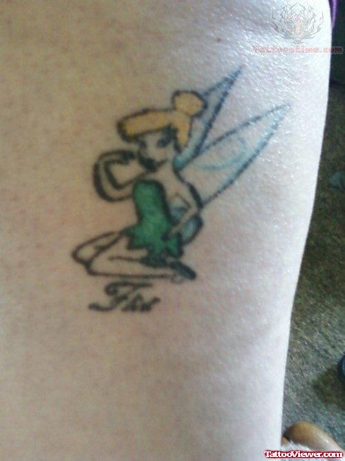 Tinkerbell Tiny Tattoo