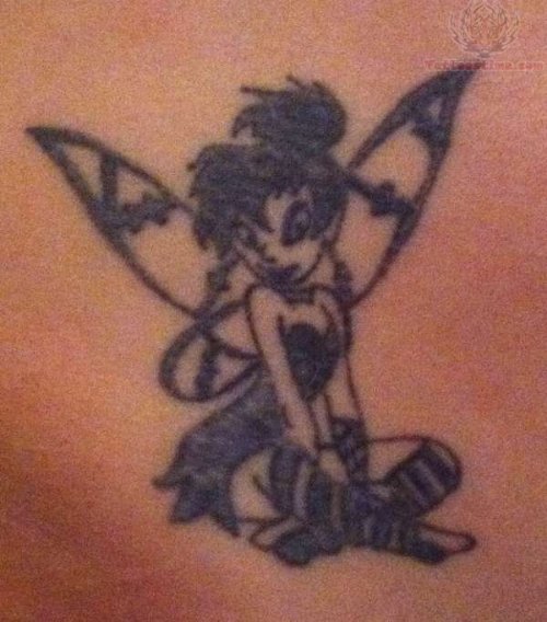 Gothic Tinkerbell Tattoo