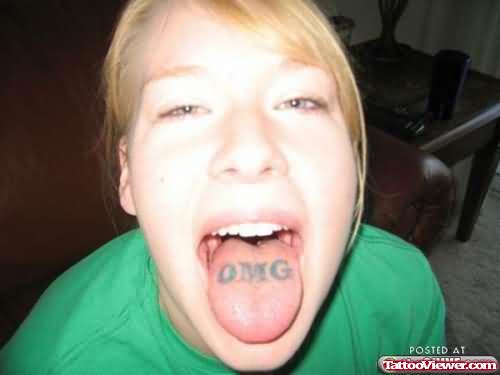 DMG Tattoo On Tongue