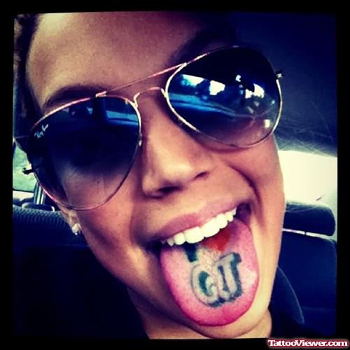 Tongue QT Tattoos