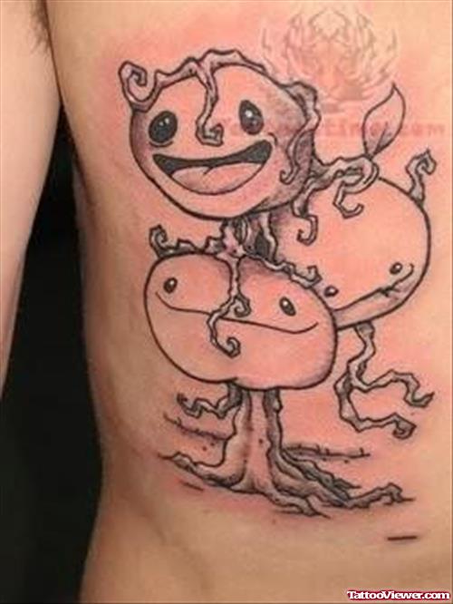 Funny Tree Tattoo
