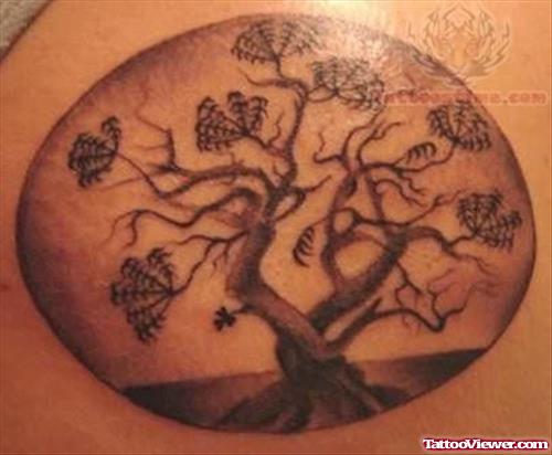 Beautiful Tattoo of a Tree