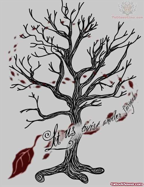 Barrey Tree Tattoo