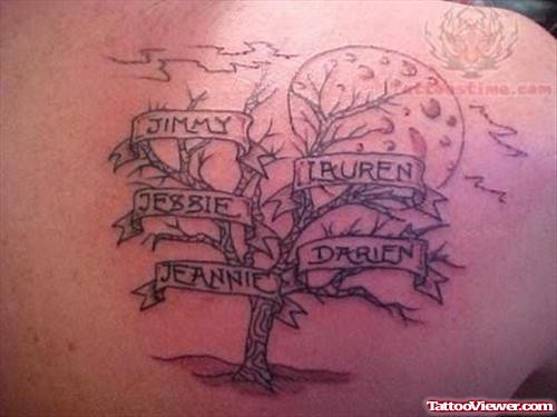 A Friendship Tree Tattoo