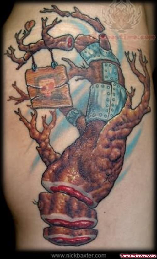 Memorial Tree Tattoo