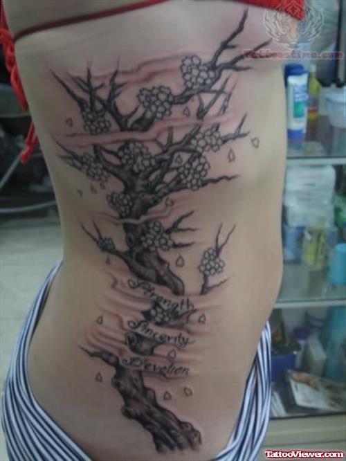 Dry Tree Tattoo