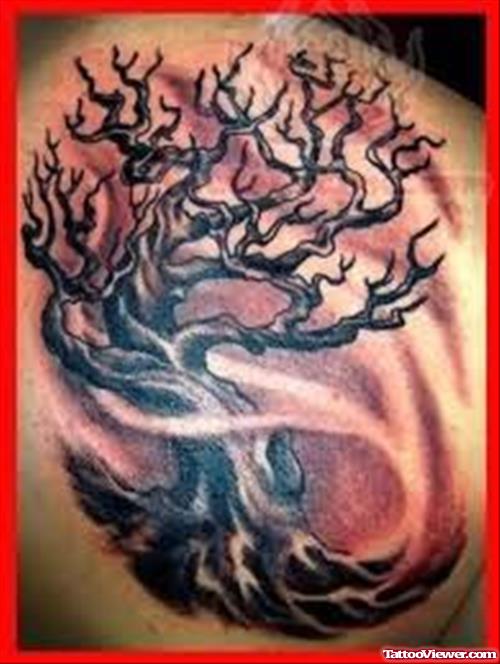 Amazing Tree Tattoo Picture