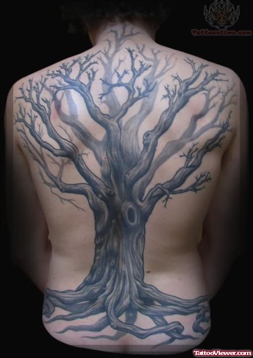 Tree Tattoo on Full Back