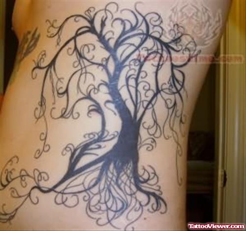 Japanese Tree Tattoo