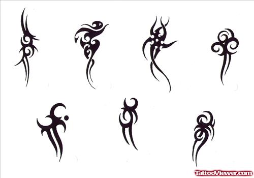 Small Tribal Tattoos Designs