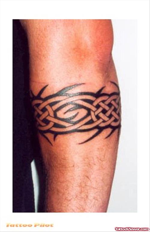 Tribal Armband Tattoo For Men