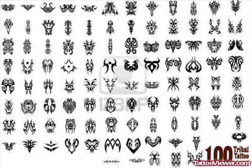 New 100 Tribal Tattoos Deisgns