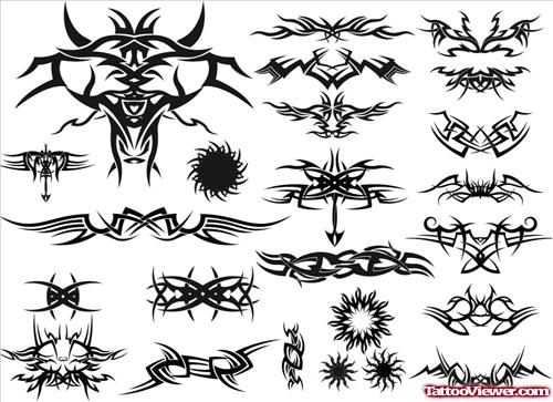New Tribal Tattoos Designs