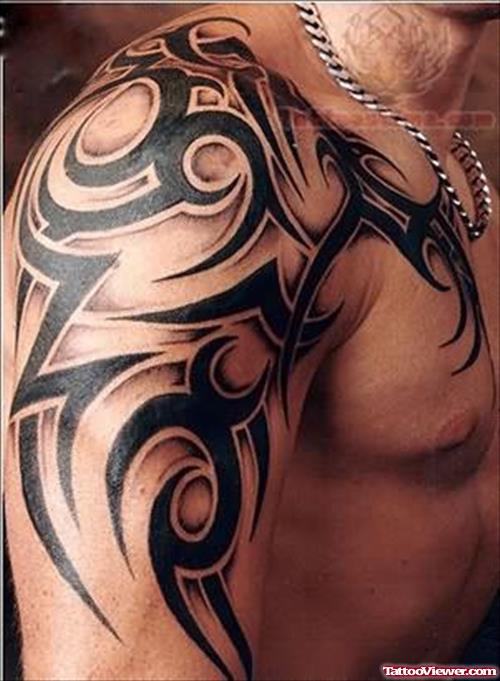 Tribal Tattoos For Men Shoulder