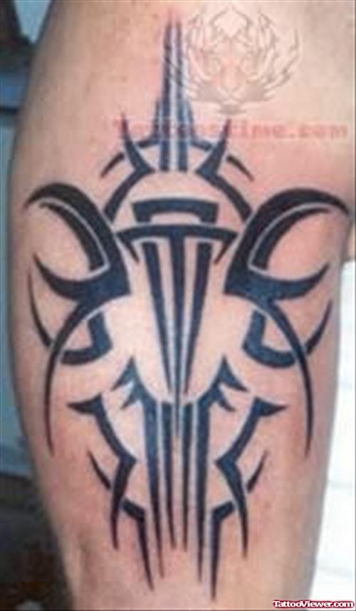 Cool Tribal Tattoo On Shoulders