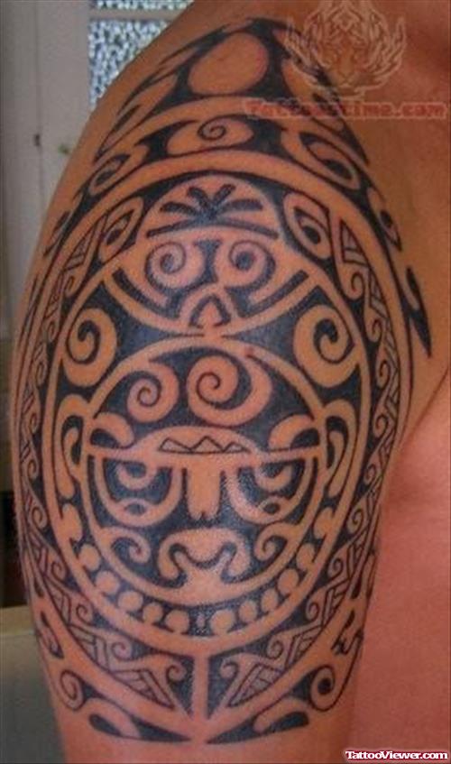 Hawaiian Tattoo on Bicep