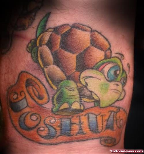Baby Turtle Tattoo