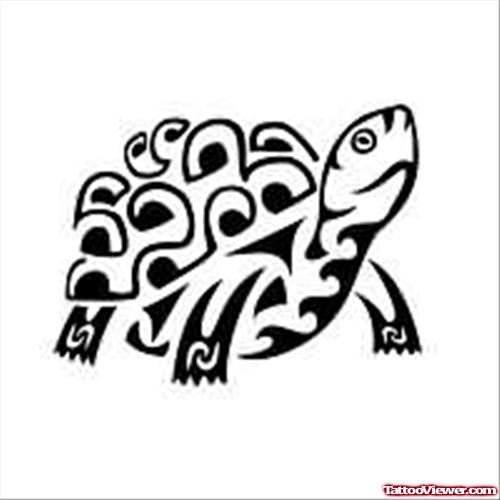 Tribal Turtle Tattoos Pictures
