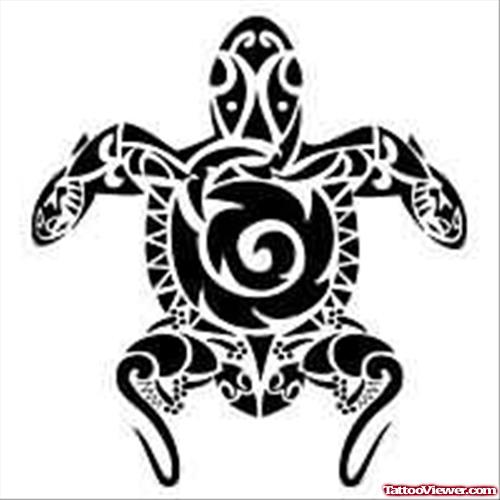 Amazing Design For Turtle Tattoo