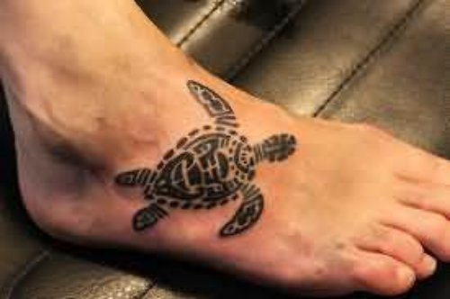 Maori Turtle Tattoos
