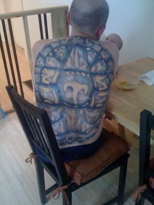 Turtle Man Tattoo