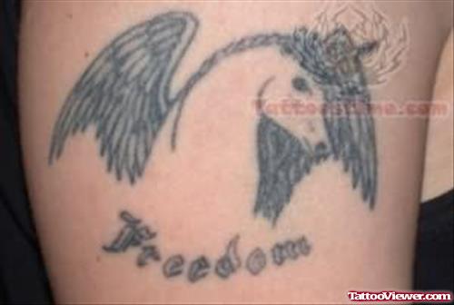 Angel Unicorn Tattoo