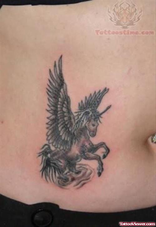 Unicorn Tattoos Hip